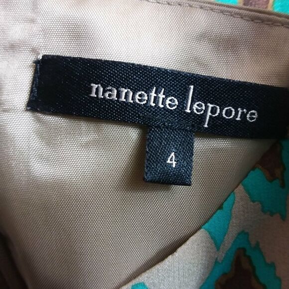 Nanette Lepore Cheatin Dress Sz 4 - Picture 5 of 8
